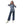 Self_Pattern_High-Low_Shirt_-_Navy_Blue_&_White