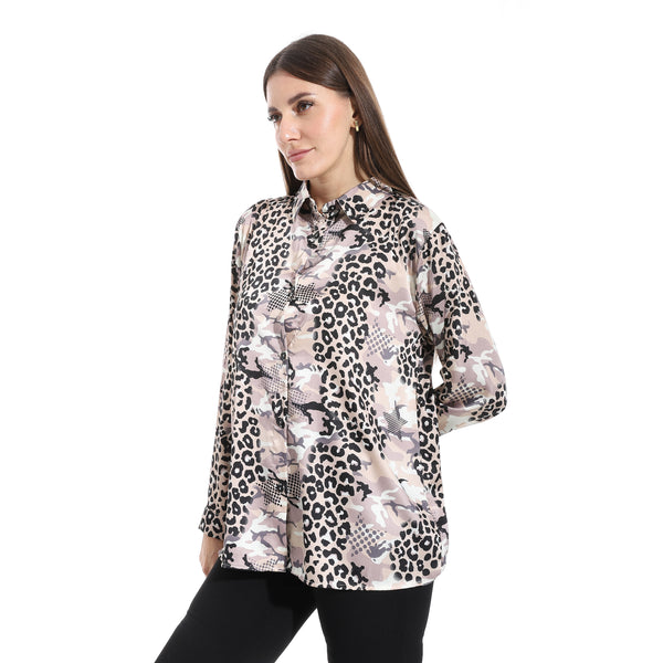 Satin_Self_Patterened_Turned_Down_Collar_Shirt_-_Multicolour
