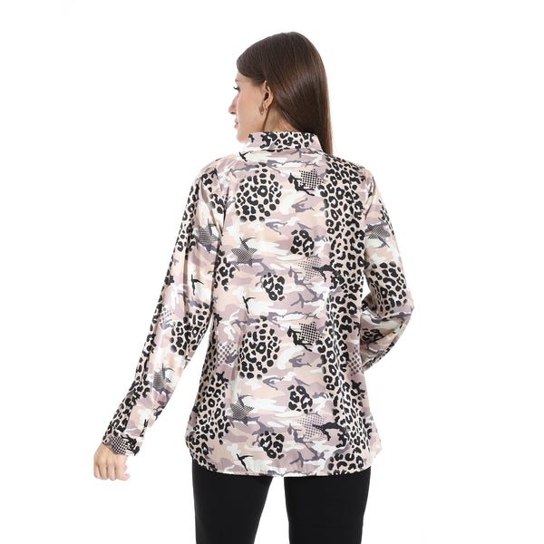 Satin_Self_Patterened_Turned_Down_Collar_Shirt_-_Multicolour