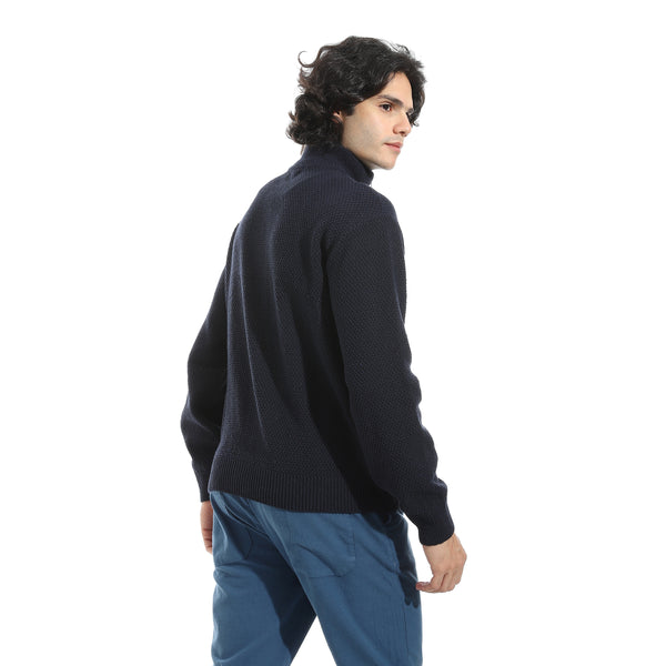 Full_Zipper_Closure_Self_Pattern_-_Navy_Blue