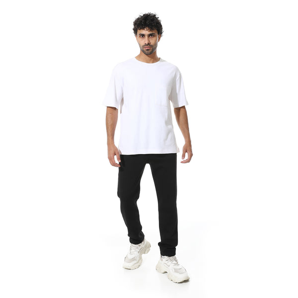 Elastic_Waist_With_Drawstring_Casual_Pants_-_Black