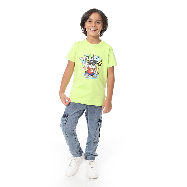 Regular_Fit_Printed_Boys_T-Shirt_Neon_Green