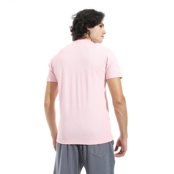 Half_Sleeves_Plain_Button_Closure_Collar_-_Light_Pink