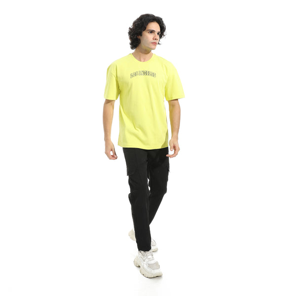 Oversize_Half_Sleeves_Printed_T-Shirt_-_Yellow