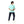 Printed_Half_Sleeves_Loose_Fit_T-Shirt_-_Mint_Green