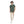 Olive_Plain_self_Pattern_Half_Sleeves_T-Shirt_Green