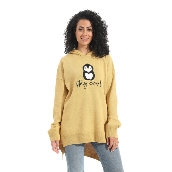 Printed_Long_Sleeves_Hoodie_-_Mustard