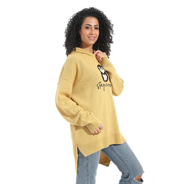 Printed_Long_Sleeves_Hoodie_-_Mustard