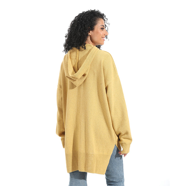 Printed_Long_Sleeves_Hoodie_-_Mustard