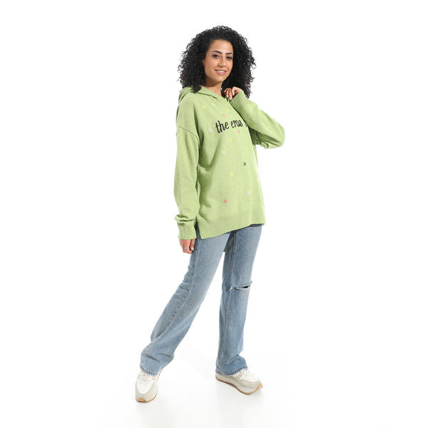 Printed_Long_Sleeves_Hoodie_-_Light_Green