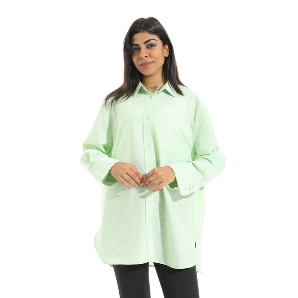 Linen_Button_Closure_Long_Sleeves_Shirt_-_Light_Green