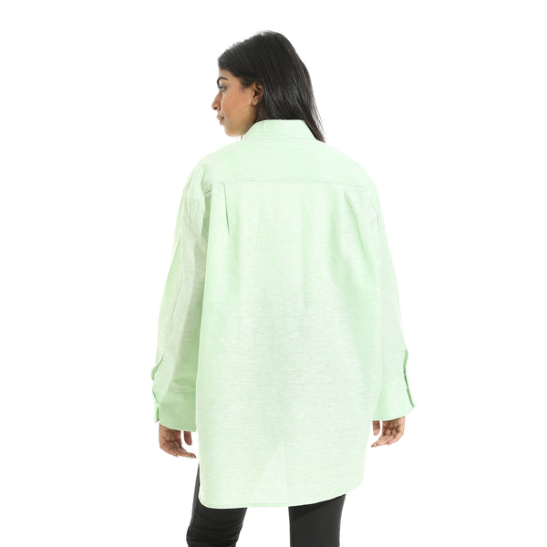 Linen_Button_Closure_Long_Sleeves_Shirt_-_Light_Green