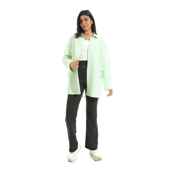 Linen_Button_Closure_Long_Sleeves_Shirt_-_Light_Green