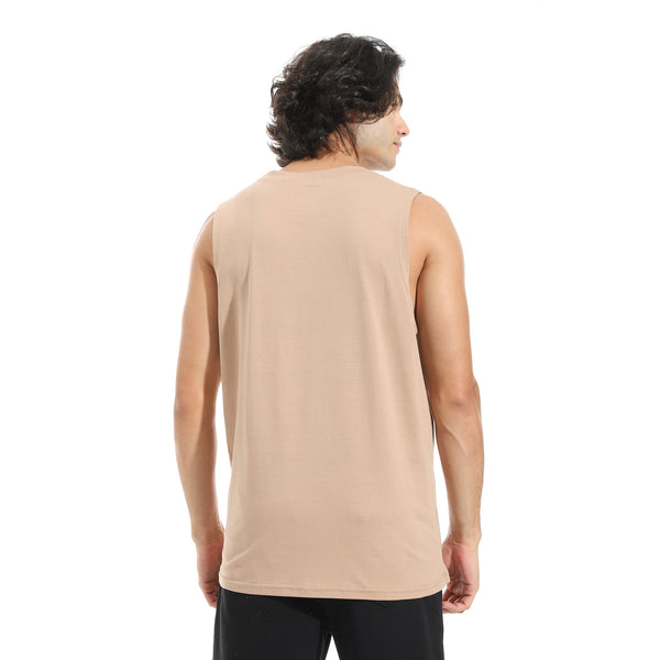Cut_Sleeves_Basic_Top_-_Beige