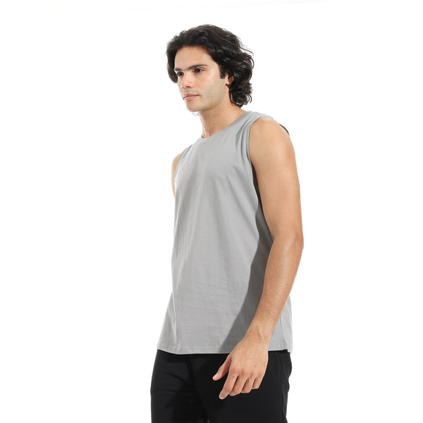 Cut_Sleeves_Basic_Top_-_Grey