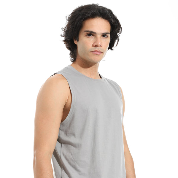 Cut_Sleeves_Basic_Top_-_Grey