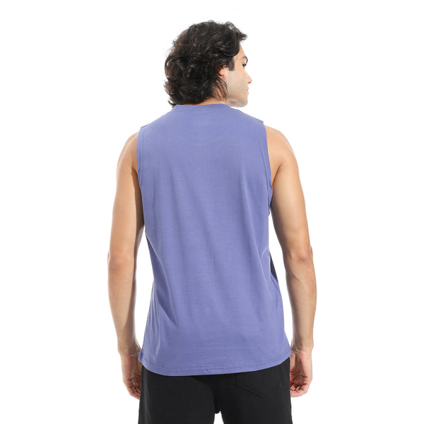 Cut_Sleeves_Basic_Top_-_Purple