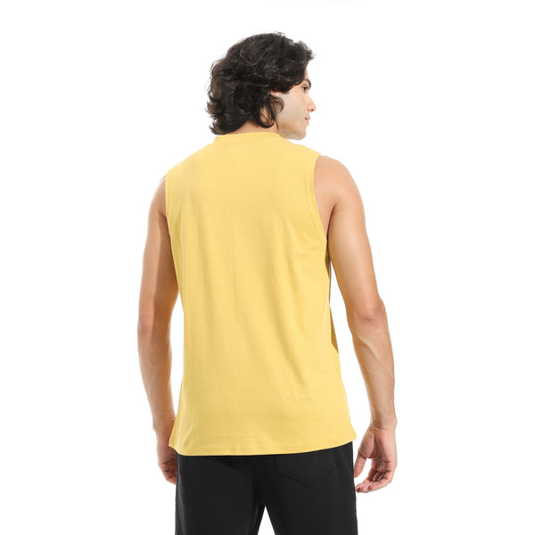 Cut_Sleeves_Basic_Top_-_Mustard_Yellow