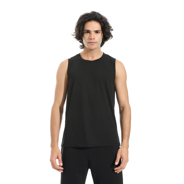Cut_Sleeves_Basic_Top_-_Black