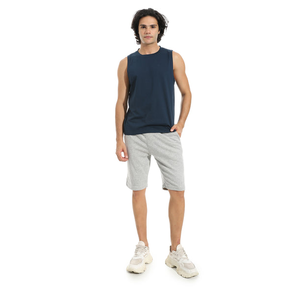 Cut_Sleeves_Basic_Top_-_Navy_Blue