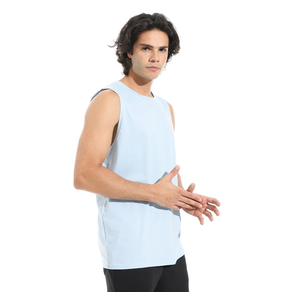 Cut_Sleeves_Basic_Top_-_Light_Blue