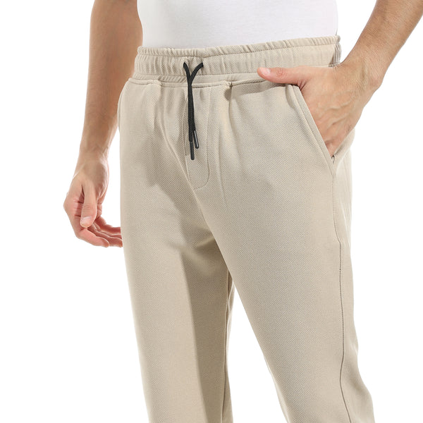 Comfy_Sweatpants_Elastic_Waist_Pants_-_Beige