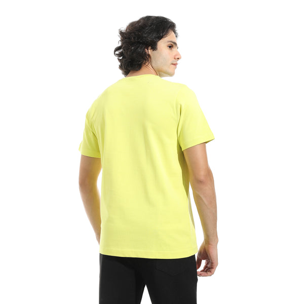 Plain_Half_Sleeves_Round_T-Shirt_-_Yellow