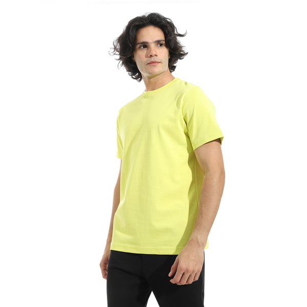 Plain_Half_Sleeves_Round_T-Shirt_-_Yellow