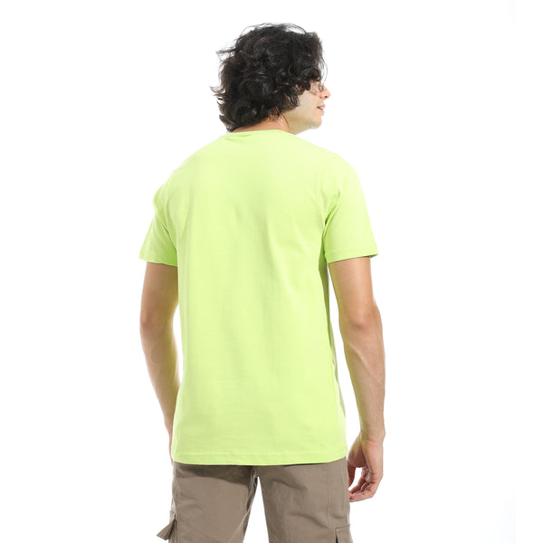Plain_Half_Sleeves_Round_T-Shirt_-_Light_Green