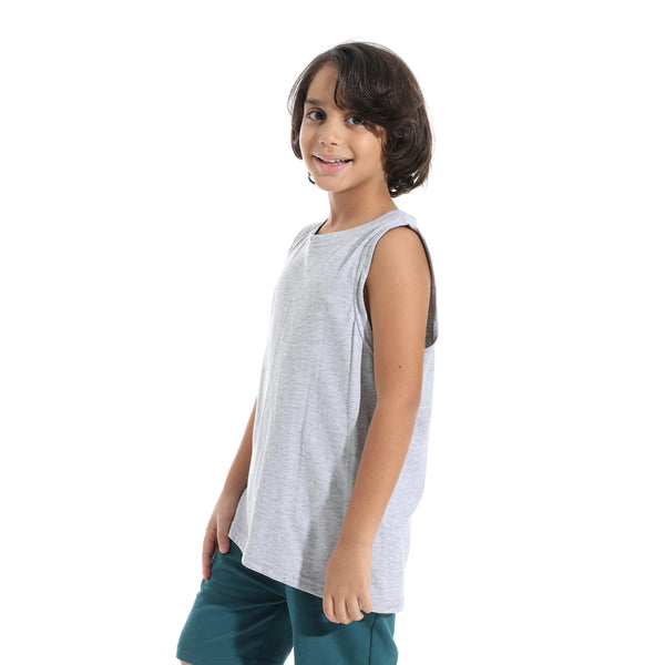 Cut_Sleeves_Loose_Fit_Basic_T-Shirt_-_Light_Grey