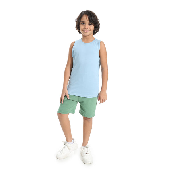 Cut_Sleeves_Loose_Fit_Basic_T-Shirt_-_Light_Blue