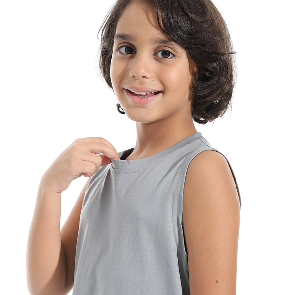 Cut_Sleeves_Loose_Fit_Basic_T-Shirt_Ash_Grey