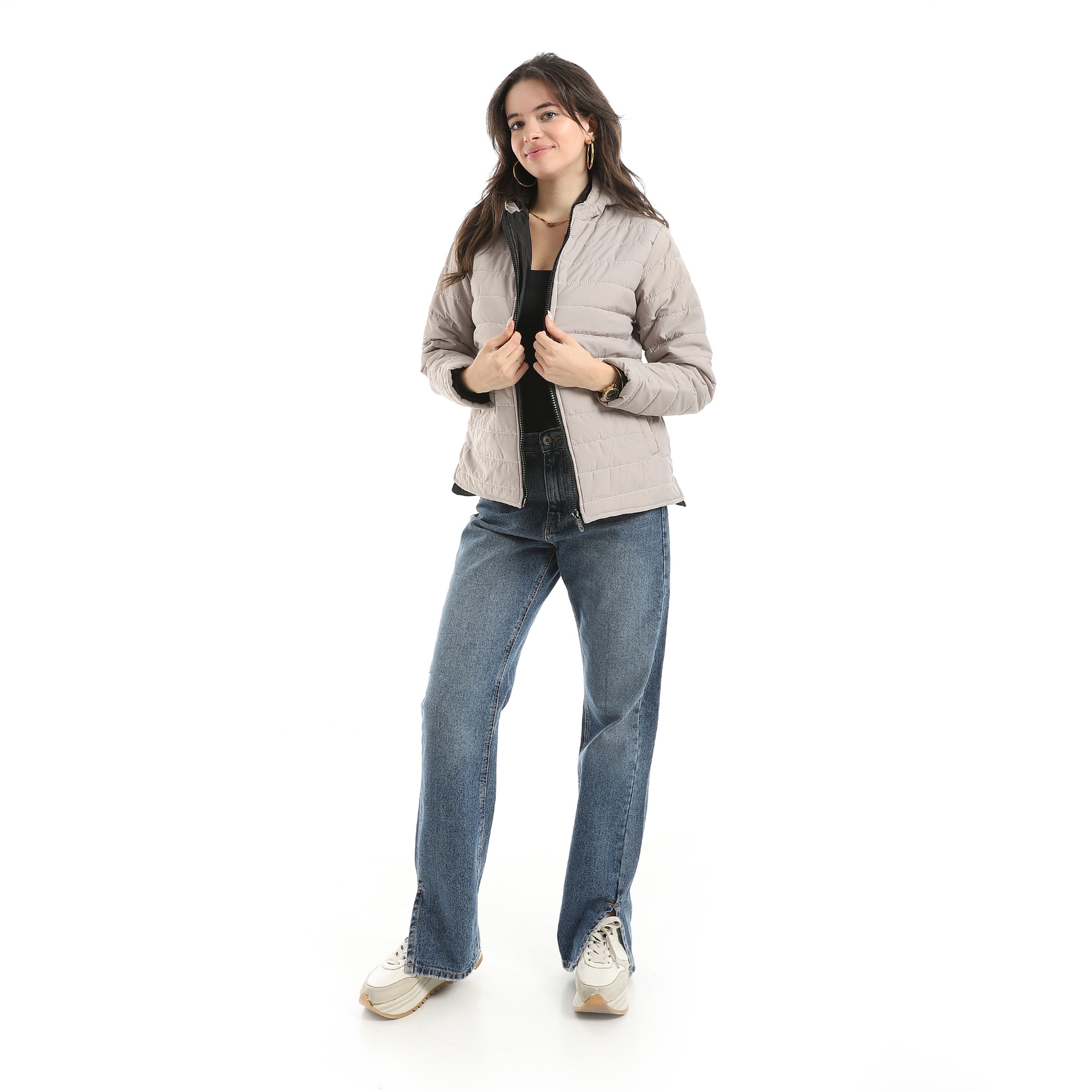 Stylish_zipper_Closure_Pump_Plain_Jacket_-_Light_Grey