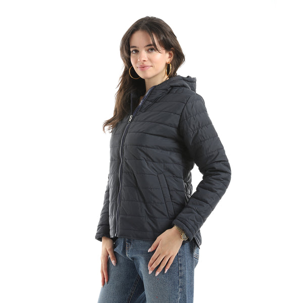 Stylish_zipper_Closure_Pump_Plain_Jacket_-_Navy