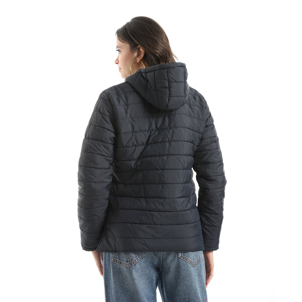 Stylish_zipper_Closure_Pump_Plain_Jacket_-_Navy