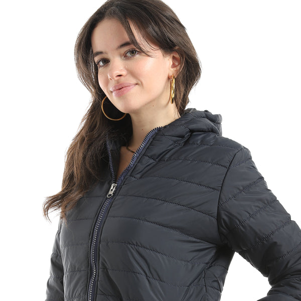 Stylish_zipper_Closure_Pump_Plain_Jacket_-_Navy