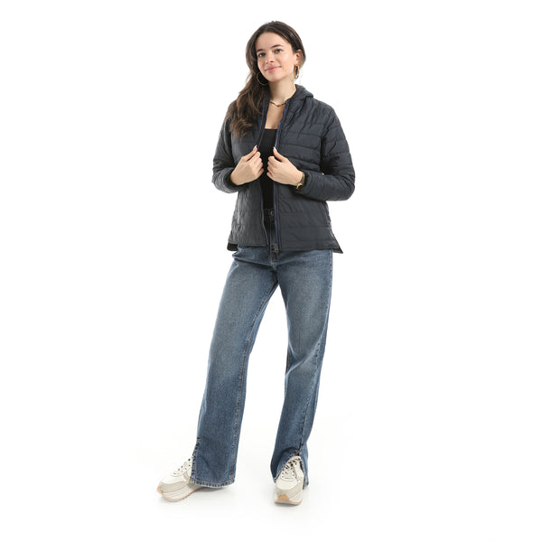 Stylish_zipper_Closure_Pump_Plain_Jacket_-_Navy