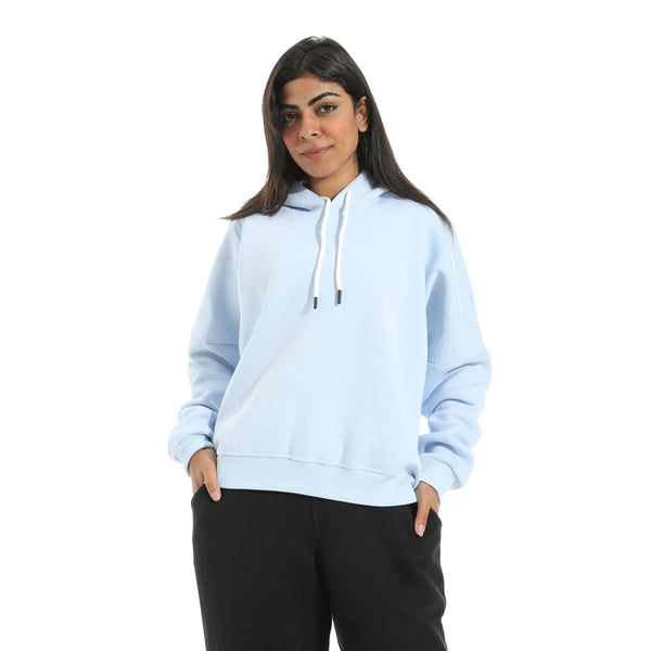 Comfy_Regular_Fit_Hoodie_with_Drawstring_-_Light_Blue