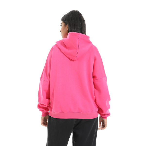 Comfy_Regular_Fit_Hoodie_with_Drawstring_-_Pink
