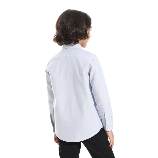 Long_Sleeves_Turned_Down_Collar_Shirt_-_Light_Grey