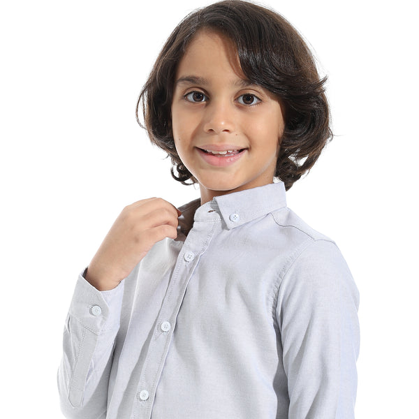 Long_Sleeves_Turned_Down_Collar_Shirt_-_Light_Grey