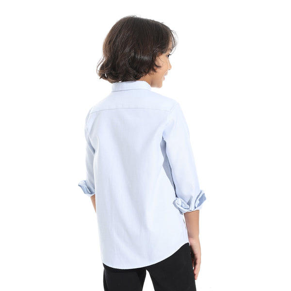 Long_Sleeves_Turned_Down_Collar_Shirt_-_Sky_Blue
