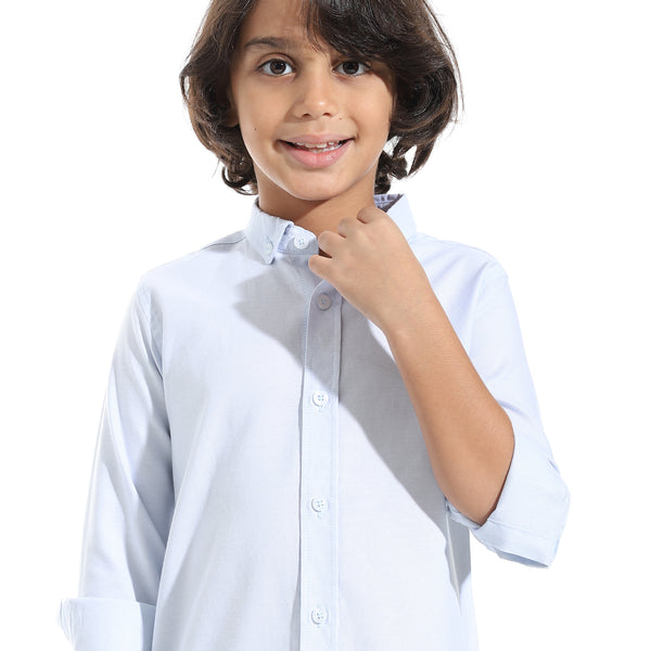 Long_Sleeves_Turned_Down_Collar_Shirt_-_Sky_Blue