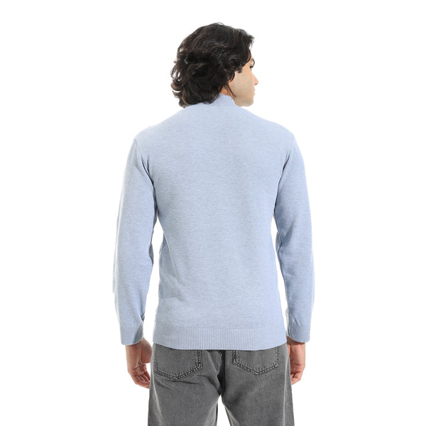 Long_Sleeves_Half_High_Collar_Pullover_-_Light_Grey