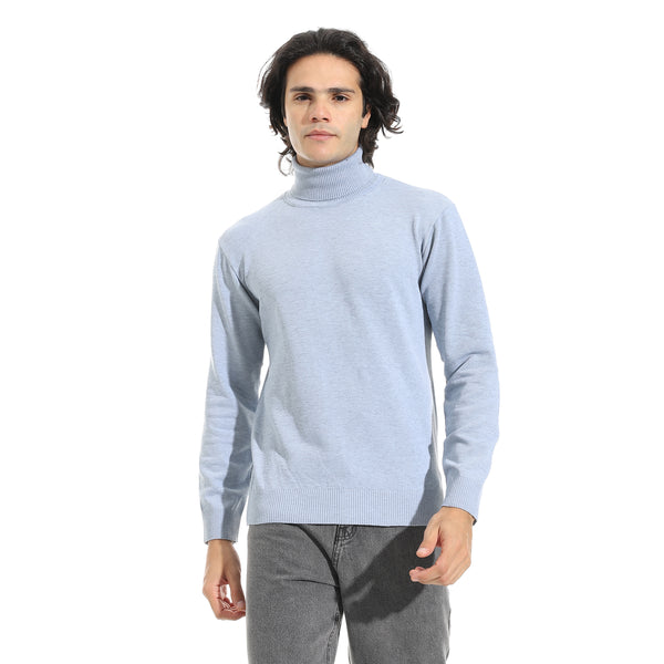 Long_Sleeves_High_Collar_Pullover_-_Light_Grey