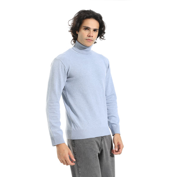 Long_Sleeves_High_Collar_Pullover_-_Light_Grey