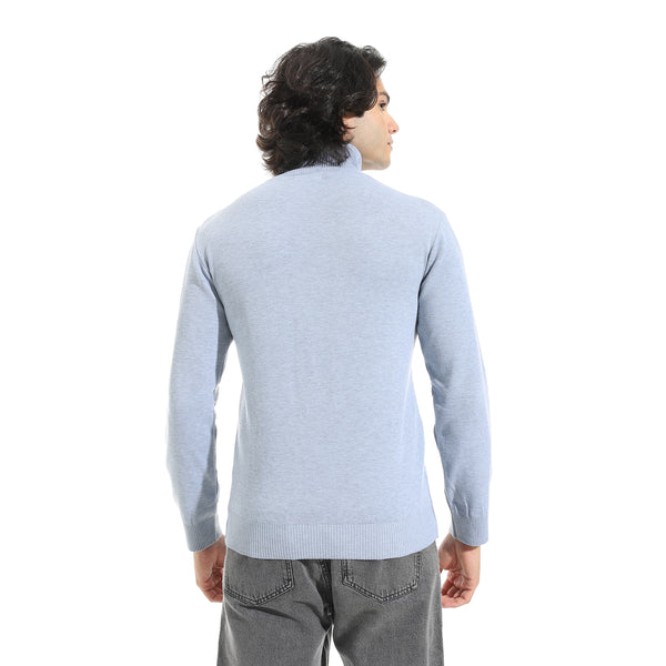 Long_Sleeves_High_Collar_Pullover_-_Light_Grey