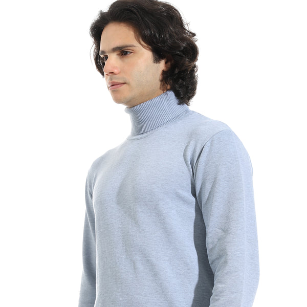 Long_Sleeves_High_Collar_Pullover_-_Light_Grey