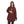 Embrodried_Cool_Duck_Shape_Long_Sleeves_Burgundy_Pullover_Red