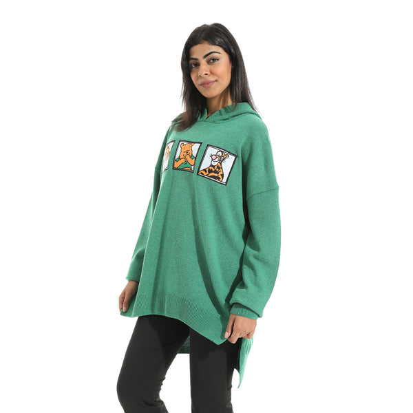 Embrodried_Frames_Shapes_Long_Sleeves__Pullover_Green